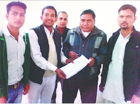 After laying the foundation stone of the road was not Mr. CM